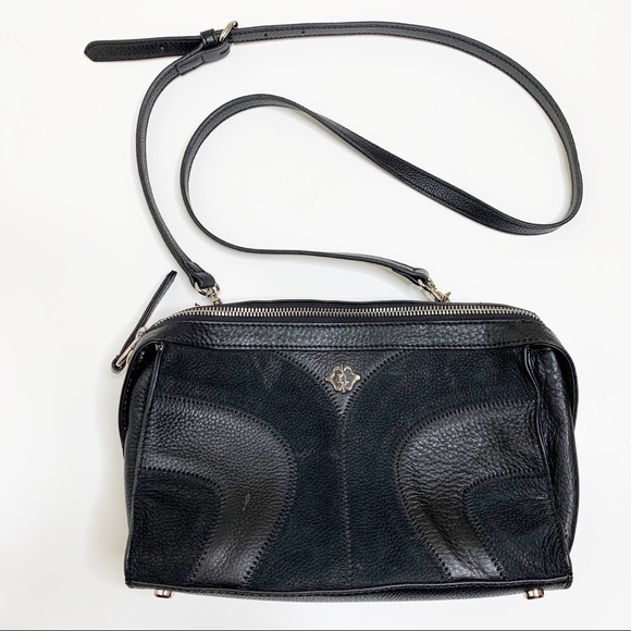 Nanette Lepore Handbags - Nanette Lepore Crossbody Bag Black Leather Purse